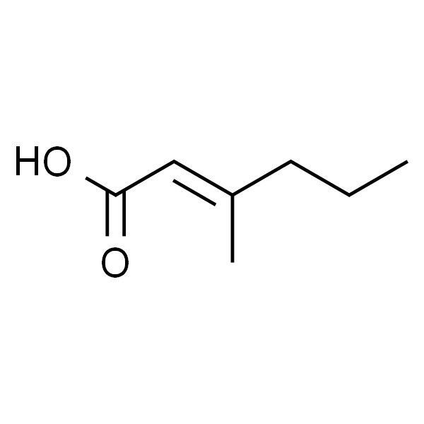 (2E)-3-甲基己-2-烯酸
