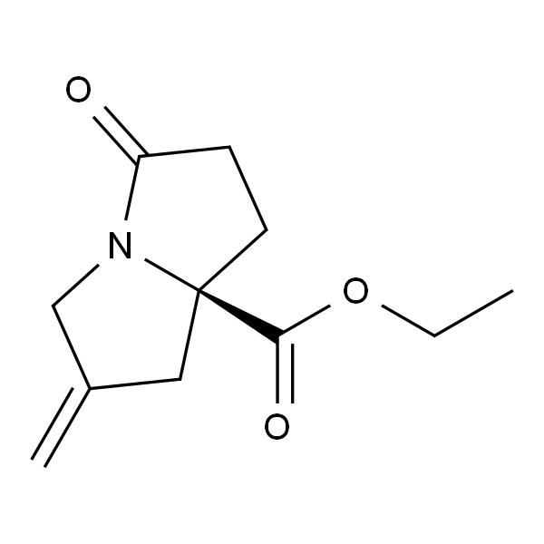 (R)-2-亚甲基-5-氧六氢-1H-吡咯嗪-7a-羧酸乙酯