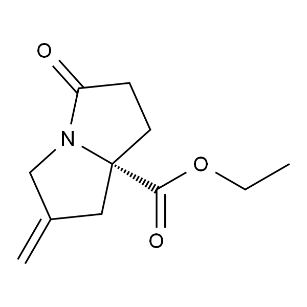 (S)-2-亚甲基-5-氧六氢-1H-吡咯嗪-7a-羧酸乙酯