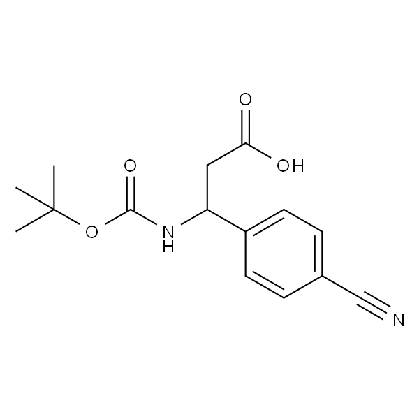Boc-(RS)-3-氨基-3-(4-氰基苯基)-丙酸