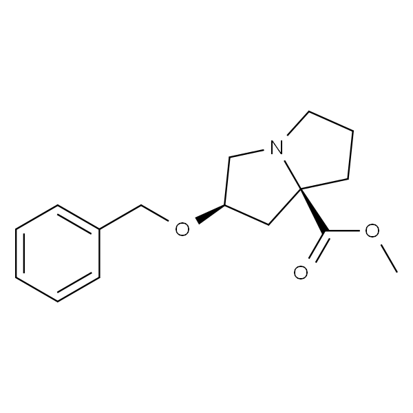 (2R,7aR)-2-(苄氧基)四氢-1H-吡咯嗪-7a(5H)-羧酸甲酯