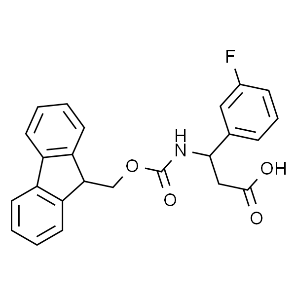 Fmoc-(RS)-3-氨基-3-(3-氟苯基)-丙酸