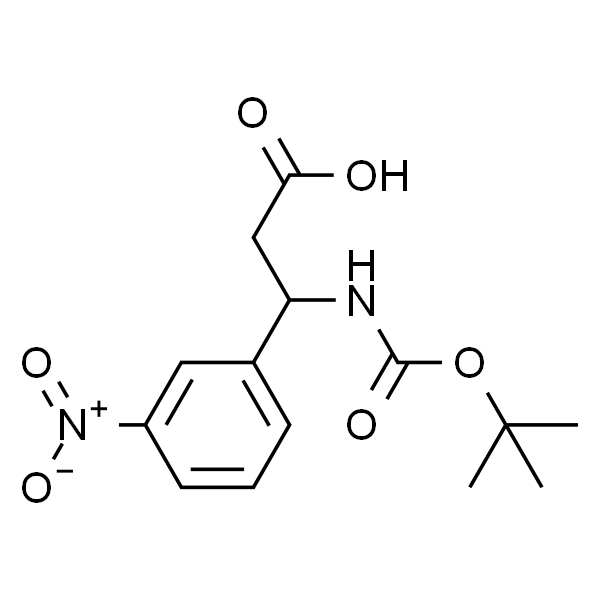 3-(Boc-氨基)-3-(3-硝基苯基)丙酸