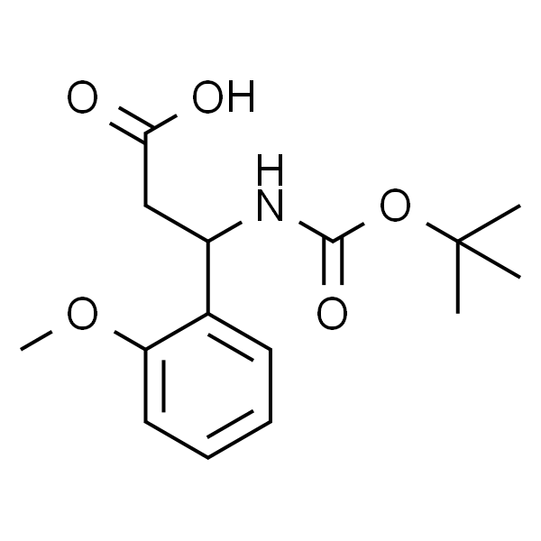 3-((叔丁氧羰基)氨基)-3-(2-甲氧基苯基)丙酸