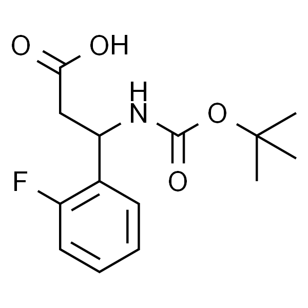 3-(Boc-氨基)-3-(2-氟苯基)丙酸