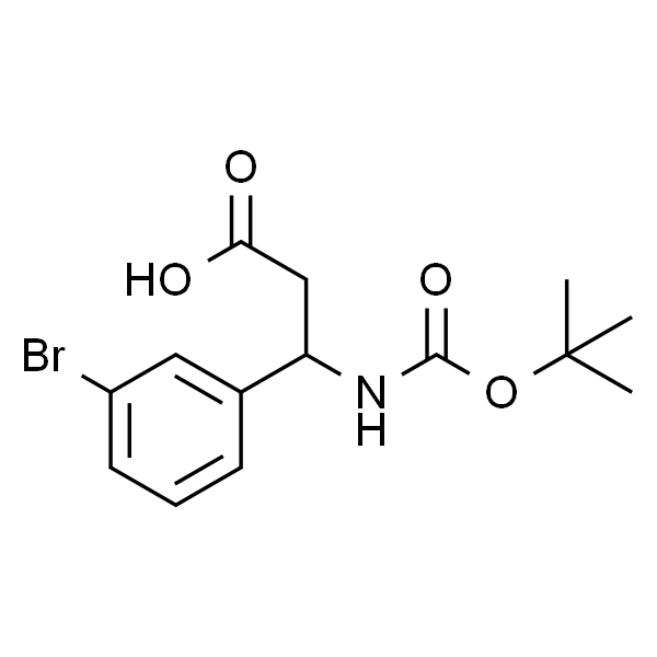 Boc-(RS)-3-氨基-3-(3-溴苯基)-丙酸