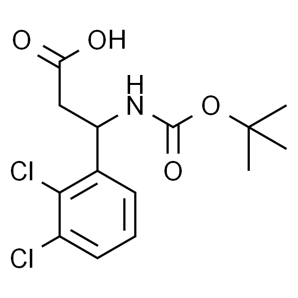 3-((叔丁氧羰基)氨基)-3-氨基-3-(2,3-二氯苯基)丙酸
