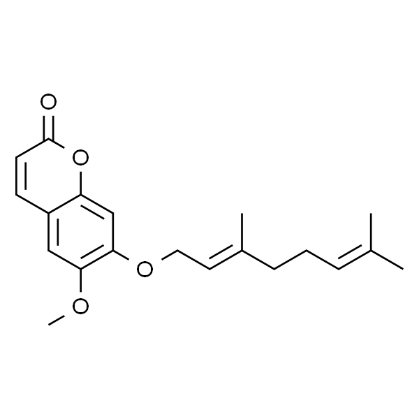 7-Geranyloxy-6-methoxycoumarin