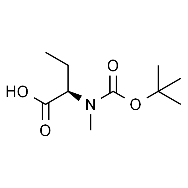(R)-2-((叔丁氧基羰基)(甲基)氨基)丁酸