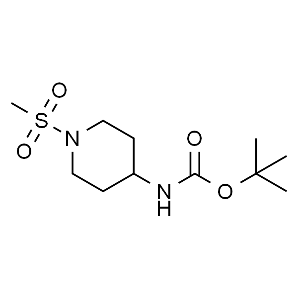 1-MS-4-Boc-氨基哌啶