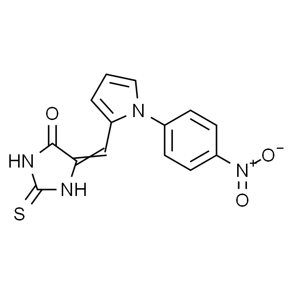 5-((1-(4-硝基苯基)-1H-吡咯-2-基)亚甲基)-2-硫代咪唑烷-4-酮