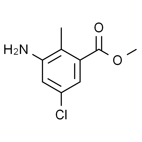 3-氨基-5-氯-2-甲基苯甲酸甲酯