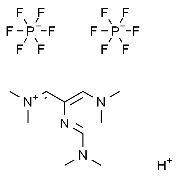 N-[2-[[(二甲氨基)亚甲基]氨基]-3-(二甲氨基)-2-丙烯-1-亚基]-N-甲基甲胺氢六氟磷酸盐