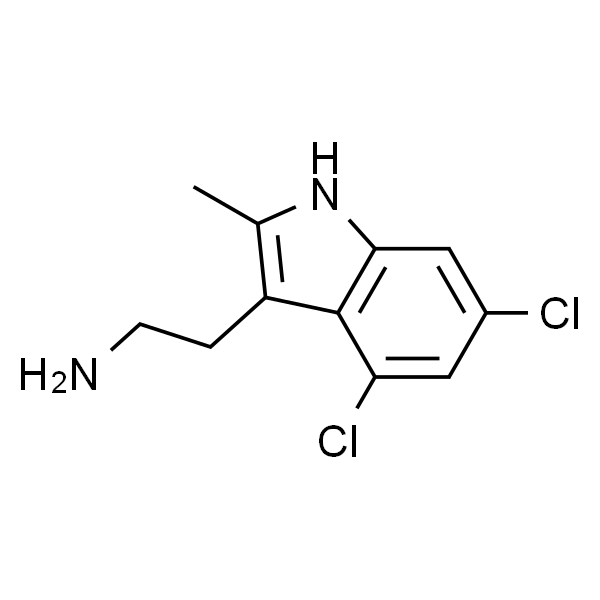 2-(4,6-二氯-2-甲基-1H-吲哚-3-基)乙胺