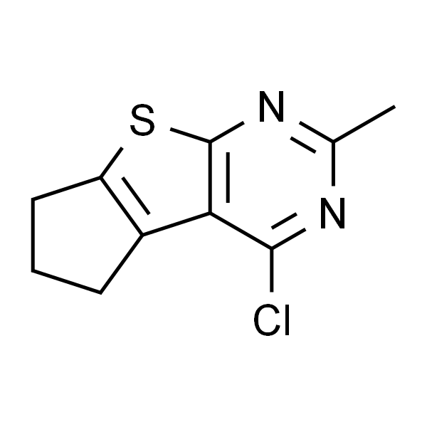 4-氯-2-甲基-6,7-二氢-5H-环戊二烯并[4,5]噻吩并[2,3-d]嘧啶