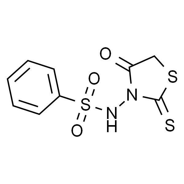 N-(4-氧代-2-硫代噻唑并噁唑烷-3-基)苯磺酰胺