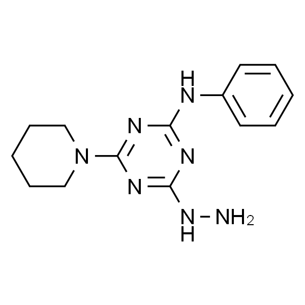 4-Hydrazinyl-N-phenyl-6-(piperidin-1-yl)-1,3,5-triazin-2-amine