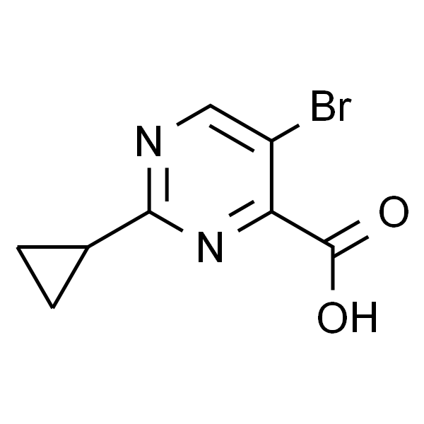 5-BROMO-2-CYCLOPROPYLPYRIMIDINE-4-CARBOXYLIC ACID