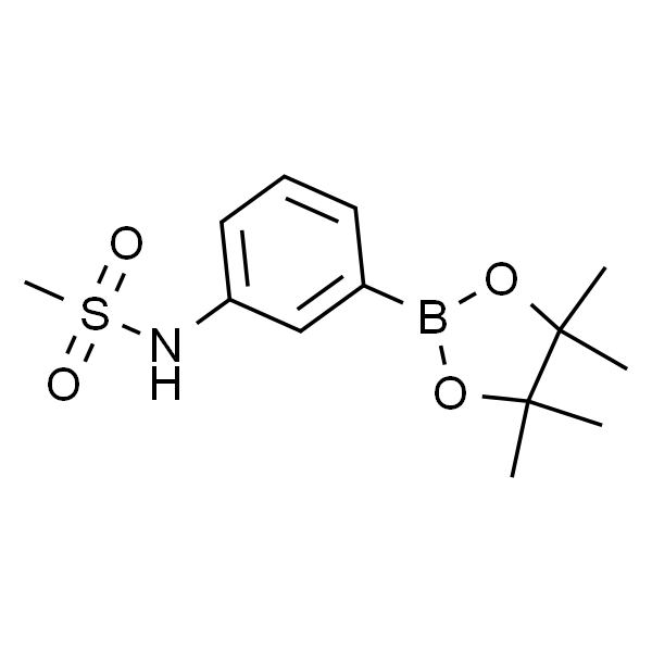 N-(3-(4,4,5,5-四甲基-1,3,2-二氧硼杂环戊烷-2-基)苯基)甲磺酰胺