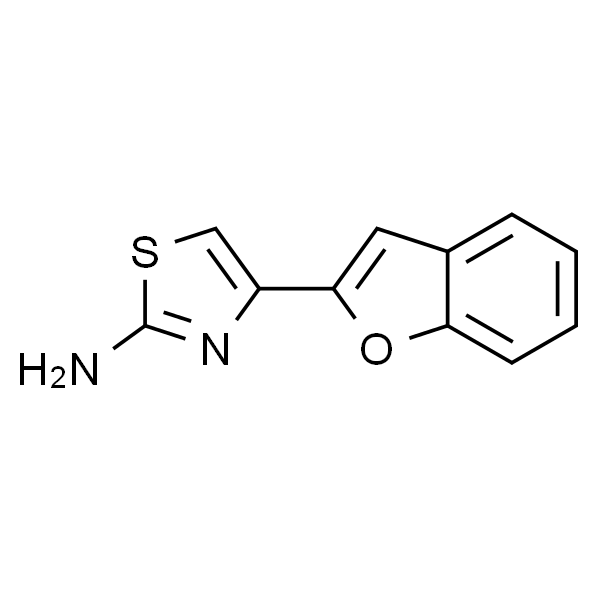4-(苯并呋喃-2-基)噻唑-2-胺