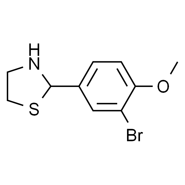 2-(3-溴-4-甲氧基苯基)噻唑烷