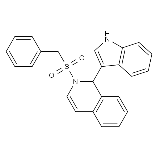 2-(苄基磺酰基)-1-(1H-吲哚-3-基)-1,2-二氢异喹啉