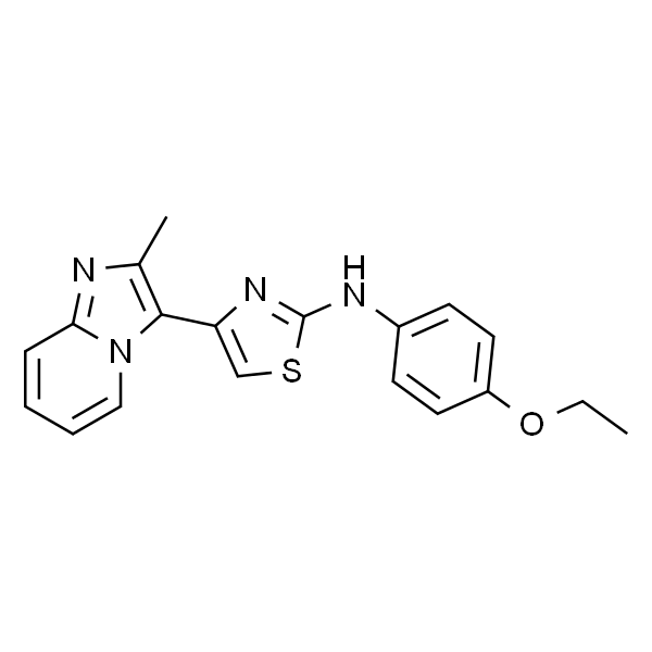 N-(4-乙氧基苯基)-4-(2-甲基咪唑并[1,2-a]吡啶-3-基)噻唑-2-胺