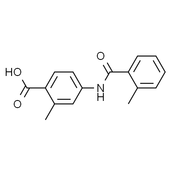2-甲基-4-(2-甲基苯甲酰氨基)苯甲酸