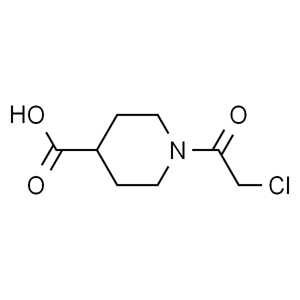 1-(2-氯乙酰基)哌啶-4-羧酸