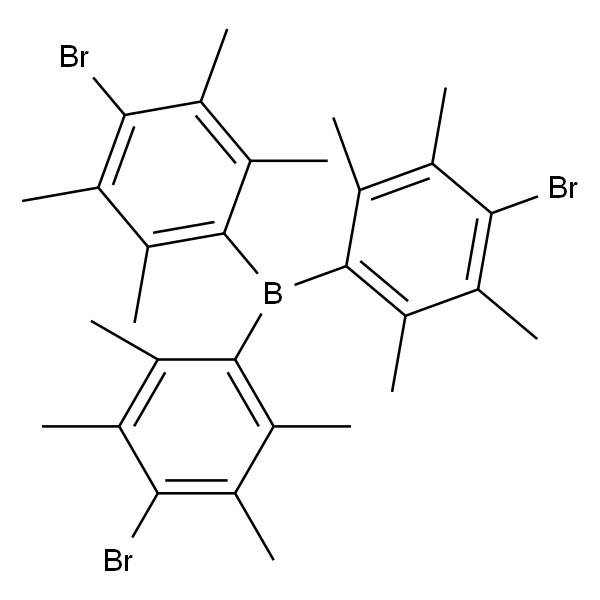 三(4-溴-2,3,5,6-四甲基苯基)硼烷