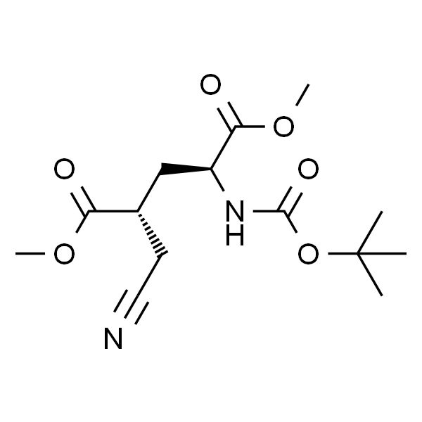 (2S,4R)-2-((叔丁氧羰基)氨基)-4-(氰基甲基)戊二酸二甲酯