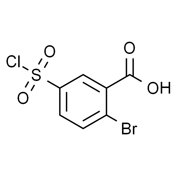 2-溴-5-(氯磺酰基)苯甲酸