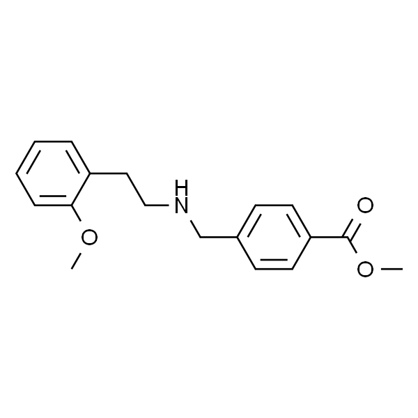 Benzoic acid, 4-[[[2-(2-methoxyphenyl)ethyl]amino]methyl]-, methyl ester
