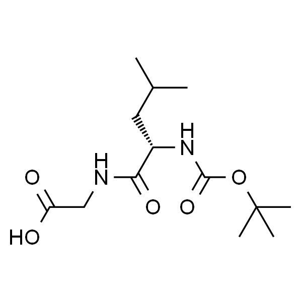 (S)-2-(2-((叔丁氧基羰基)氨基)-4-甲基戊酰胺)乙酸