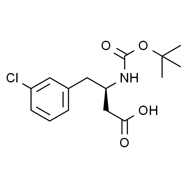 BOC-(R)-3-氨基-4-(3-氯苯基)-丁酸