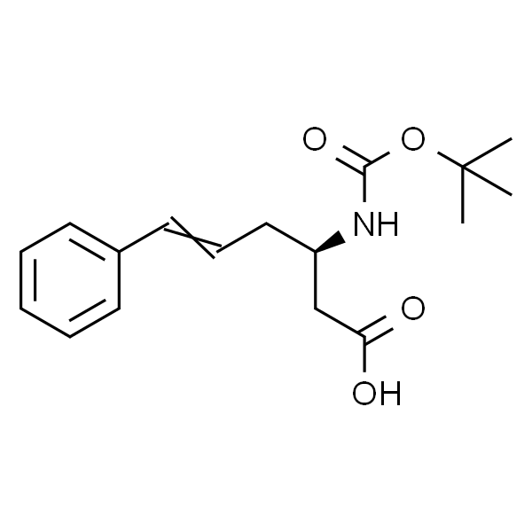 Boc-(R)-3-Amino-(6-phenyl)-5-hexenoic acid