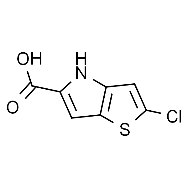 2-氯-4H-噻吩并[3,2-B]吡咯-5-羧酸