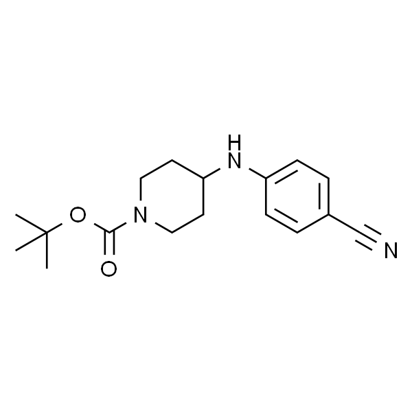 1-Boc-4-((4-氰基苯基)氨基)-哌啶