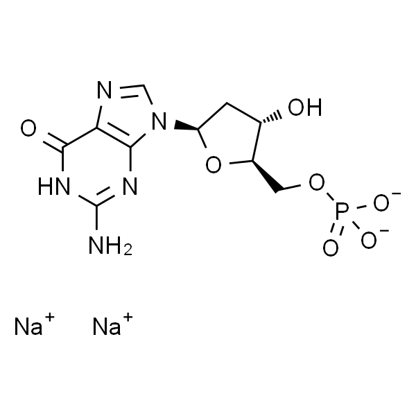 2′-脱氧鸟苷-5′-一磷酸 二钠盐 水合物