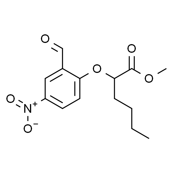 methyl 2-(2-formyl-4-nitrophenoxy)hexanoate