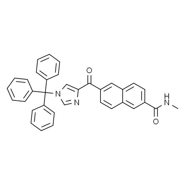 N-methyl-6-(1-trityl-1H-imidazole-4-carbonyl)-2-naphthamide