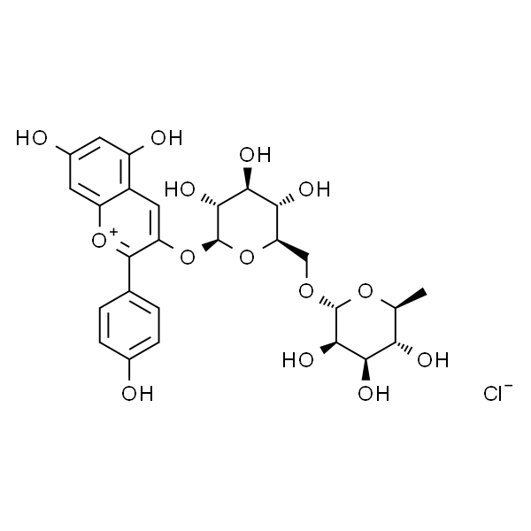 氯化天竺葵素-3-O-芸香糖苷