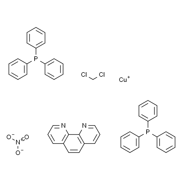 (1，10-菲啰啉)双(三苯基磷)硝酸铜二氯甲烷络合物
