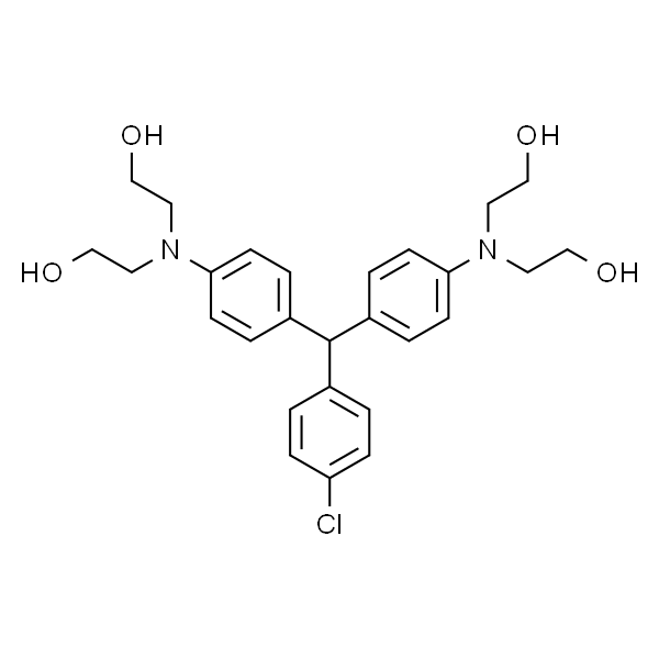 2,2',2'',2'''-((((4-氯苯基)亚甲基)双(4,1-亚苯基))双(氮三基))四乙醇