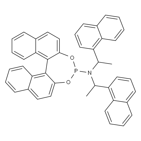 (11bS)-N,N-双[(1R)-1-(1-萘基)乙基]二萘并[2,1-d:1'',2''-f][1,3,2]二氧杂磷-4-胺