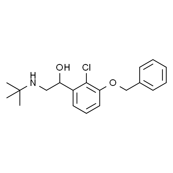 1-(3-(benzyloxy)-2-chlorophenyl)-2-(tert-butylamino)ethanol