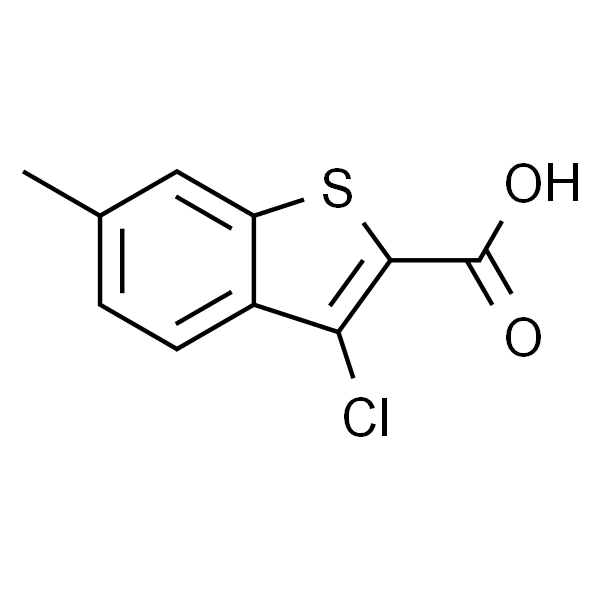 3-氯-6-甲基-2-苯并噻吩甲酸