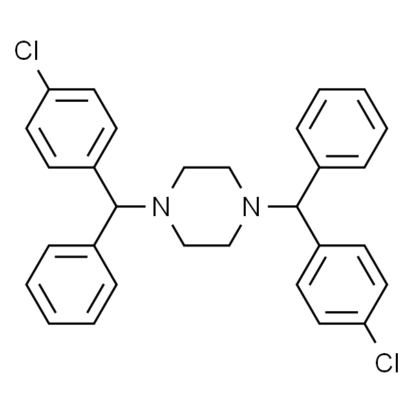 1,4-双((4-氯苯基)(苯基)甲基)哌嗪二盐酸盐