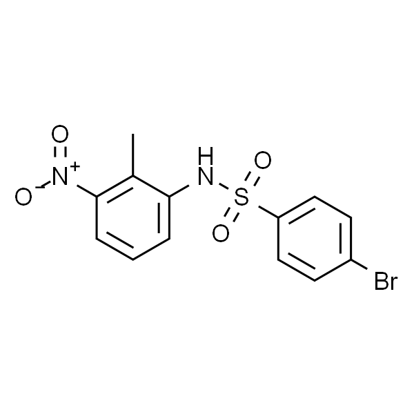 4-溴-N-（2-甲基-3-硝基苯基）苯磺酰胺