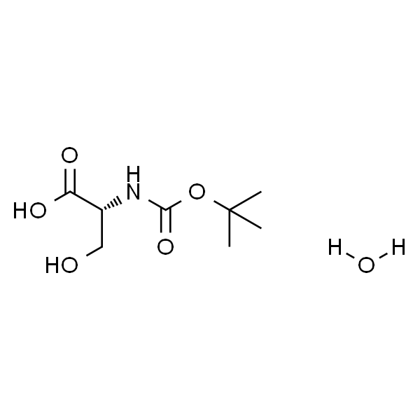 (R)-2-((叔丁氧基羰基)氨基)-3-羟基丙酸水合物